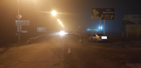 3 человека получили травмы в ДТП с двумя иномарками в Пятигорске